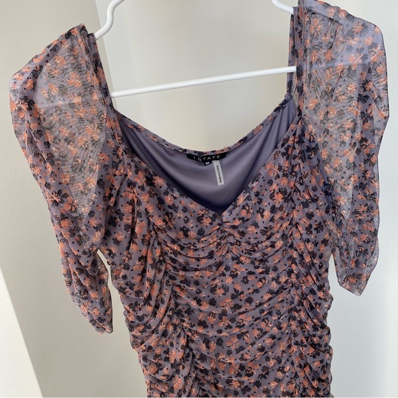 1. State Ruched Mini Dress - Picture 5 of 9